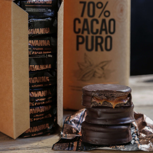 Alfajores Havanna 70% Cacao - 9 Un