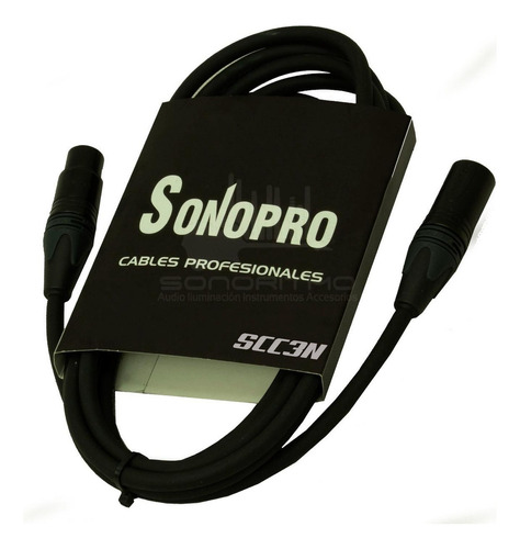 Sonopro Cable Gotham Canon-canon Neutrik 3 M