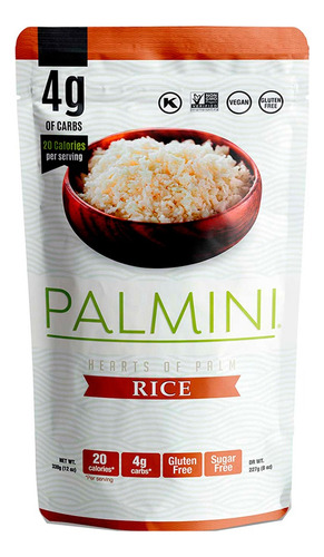 Palmini Corazón De Palmera Rice 227g Pack 1 Pieza