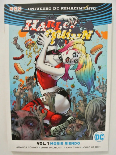 Cómic Harley Quinn #1 Morir Riendo - Ecc Arg. Ovni - Dgl 