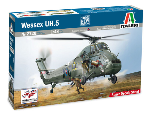 Helicoptero Uh.5 Wessex Kit Italeri 1/48