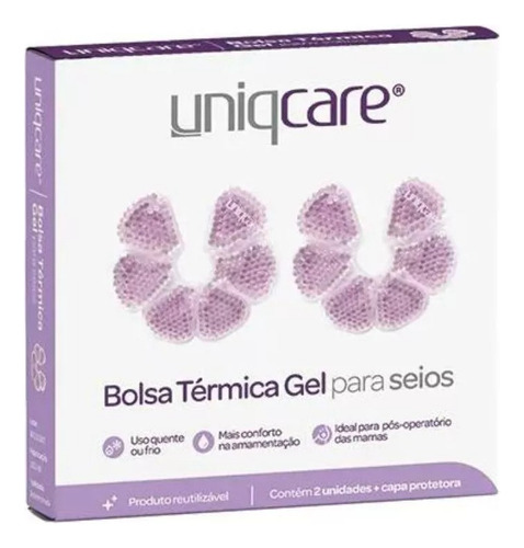 Bolsa Térmica Gel Seios Desconforto Durante A Amamentação