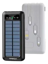 Comprar Cargador Powerbank Solar 10000 Mah Con Cables Diginet Color Negro