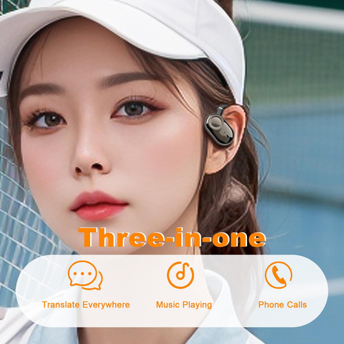 Auriculares De Traducción Amzish Real Time, 144 Idiomas, Ina