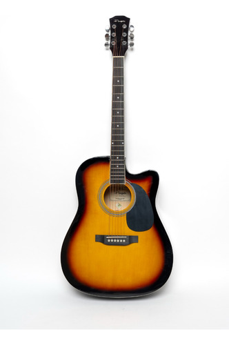Guitarra Acústica Parquer Custom Corte Sunburst