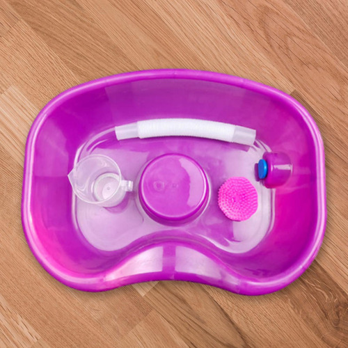 Lavabo De Cabecera Para Lavabo, Bañera De Lavado Violeta