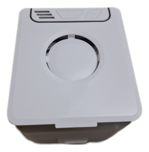 Mini humidificador portátil de aire acondicionado, color blanco