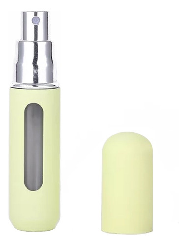 Atomizador Spray Perfume Recargable Portatil Amarillo Pastel