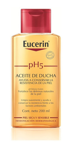 Eucerin Ph5 Aceite De Ducha Piel Mas Resistente 200ml