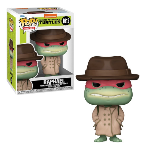 Funko Pop! Movies Teenage Mutant Ni T 1990's #1612: Raphael (Usado)