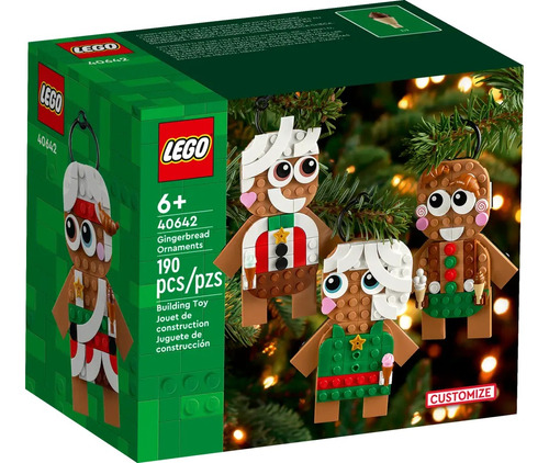 Lego Special Edition Adornos De Pan De Jengibre 40642-190pz Cantidad De Piezas 190