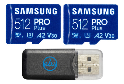 Samsung 512gb Pro Plus Microsdxc 2 Tarjeta Memoria Funciona