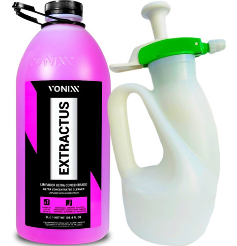 Produto Para Extratora Limpa Estofados Extractus Vonixx
