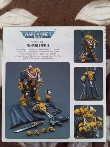 Figura Joytoy Warhammer 40k Puños Imperiales