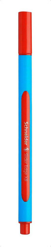 Bolígrafo Schneider Slider Edge Xb, color exterior: azul, color de tinta: rojo