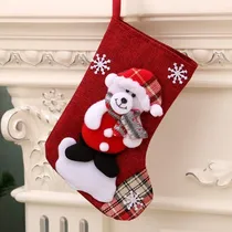 Comprar Botas De Navidad Oso, Santa, Reno, Muñeco De Nieve 22x11cm
