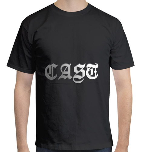 Playera Casual De Moda Básica Estampada Cast