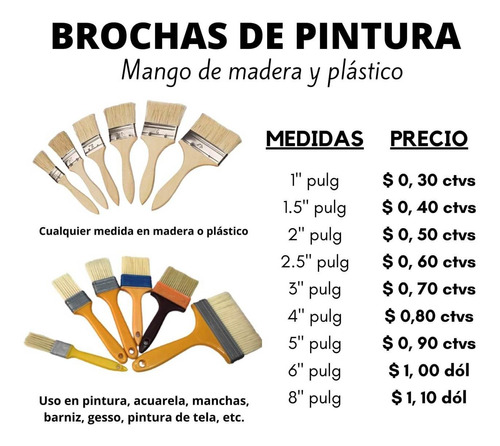 Brochas Para Pintura 