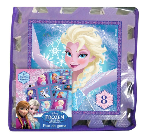 Piso Goma Eva Y Rayuela Disney Frozen Tapimovil Mundo Manias