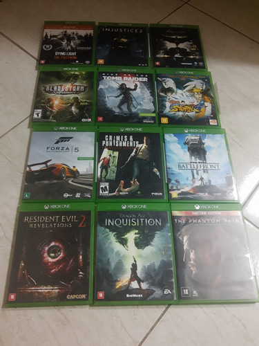 Lote De Jogos Xbox One 