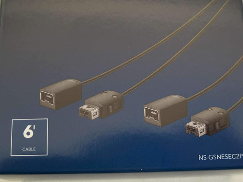 Insignias Paquete De 2 Cables De Extensión De Controlador