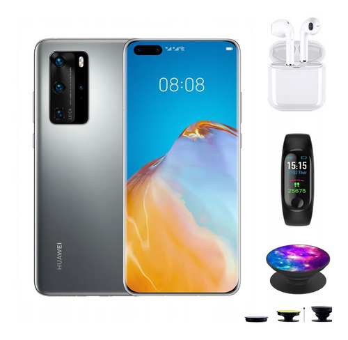 Huawei P40 Pro Dual Sim 256 Gb Silver Frost 8 Gb Ram