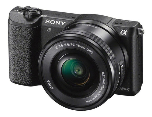 Imagen 3 de 7 de Sony Kit Alpha 5100 + lente 16-50mm OSS ILCE-5100L sin espejo color negro