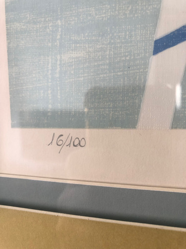 Gravura Volpi Numerada 40x50 Cm 16 De 100 (Usado)