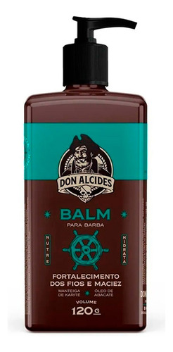 Kit 2x Balm Hidratante Barba Negra E Calico Jack Don Alcides