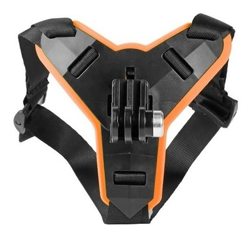 Imagen 5 de 10 de Soporte Mentonera Menton Frontal Casco Motos Gopro Y Similar