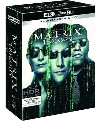 4K Ultra HD + Blu-ray The Matrix Trilogy / Incluye 3 Films