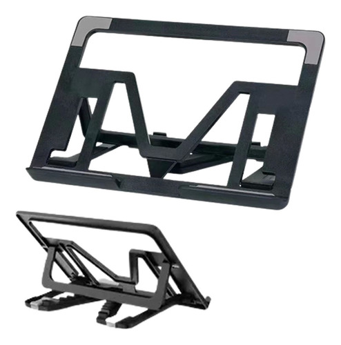 Suporte Base Metal P/ Notebook Laptop Tablet Cor Preto ou Branco