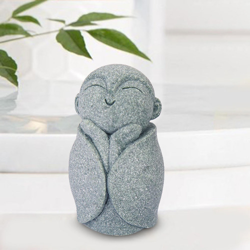 2 Buda Pecera Decoraciones Muñecas Monje Estatuilla Estilo