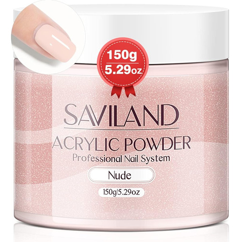 Saviland 5.29oz Nudes Polvo De Uñas Acrílicas Polvo Acrílico