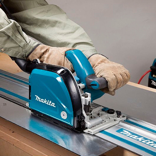 Fresadora Para Ranura Makita Ca5000xj 1300w Base Para Riel