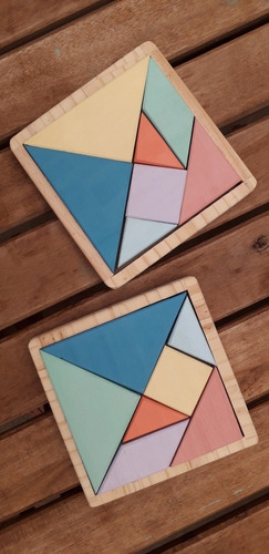 Tangram De Madera