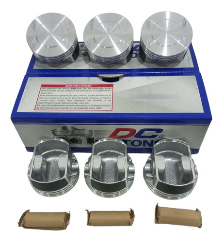 Juego Piston Std Estandar Ford Fusion Escape 3.0 6 Cilindro