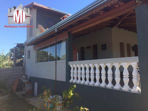 Ótima Chácara, Nova, Com 02 Dormitório, Espaço De Lazer, Ótimo Bairro, Pertinho Da Cidade À Venda, 700 M² Por R$ 320.000 - Zona Rural - Pinhalzinho/sp - Ch0310