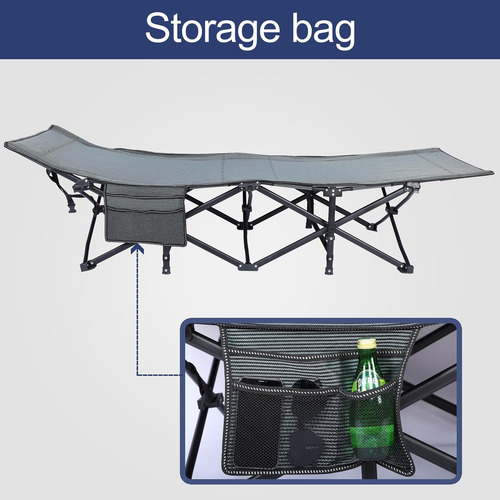 Cuna De Camping Yssoa Plegable Para Adultos Con Bolsa Portát