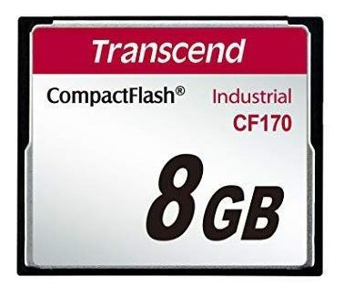 Cartão Compact Flash Cf Transcend 8gb 170x Industrial