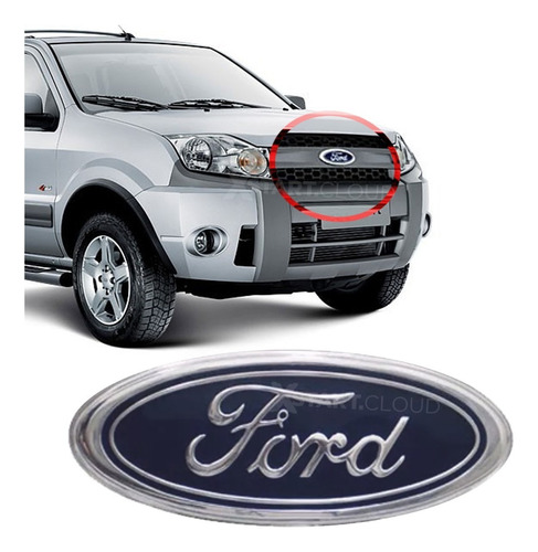 Emblema Ford Grade Ecosport 2000 2001 2002 2003 2004 2005 06