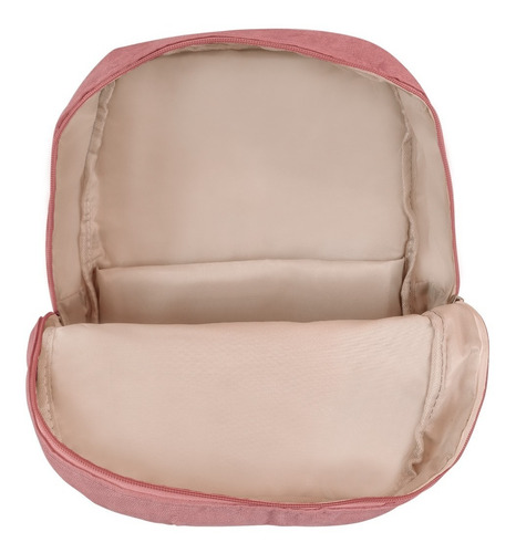 Imagen 3 de 9 de Mochila Borwek De Corderoy Porta Notebook 13'' Oficina.