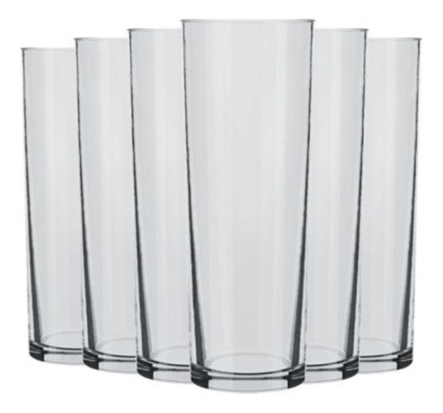 Set de vasos Nadir Cylinder para agua y zumo de 320 ml, kit de 12 unidades