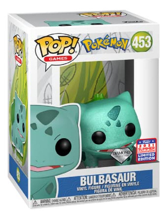 Pop Pokemon Diamond Collection Bulbasaur Convención Jmwji