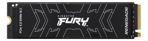 Unidad Solida Kingston M.2 Fury Renegade Nvme Pcie 4tb Color Negro