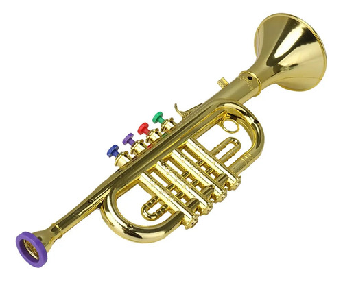 1 Trompeta Abdominales Con 4 Trompetas Musicales Para Niños
