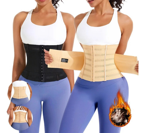 A Slim Faja Body Slim Faja Body Shaper Con Cinturón Doble