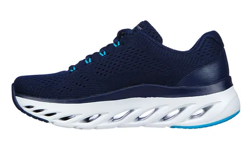 Tenis Mujer Skechers Glide Step - Azul