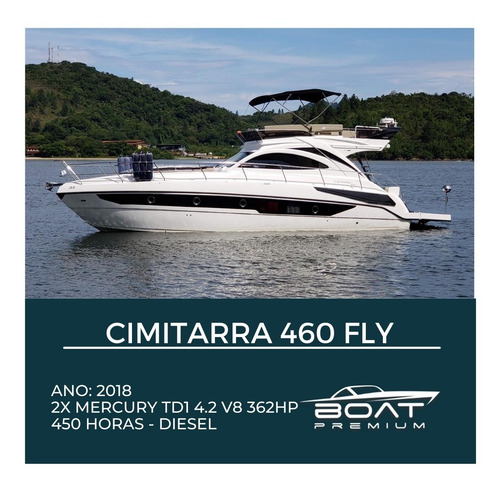 Imagem 1 de 1 de Cimitarra 460, 2018, 2x Mercury Tdi 4.2 V8 362hp - Phantom
