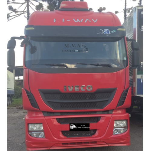 Iveco Hi Way 440 6x2 Ano 2014 Teto Alto Completo Único Dono